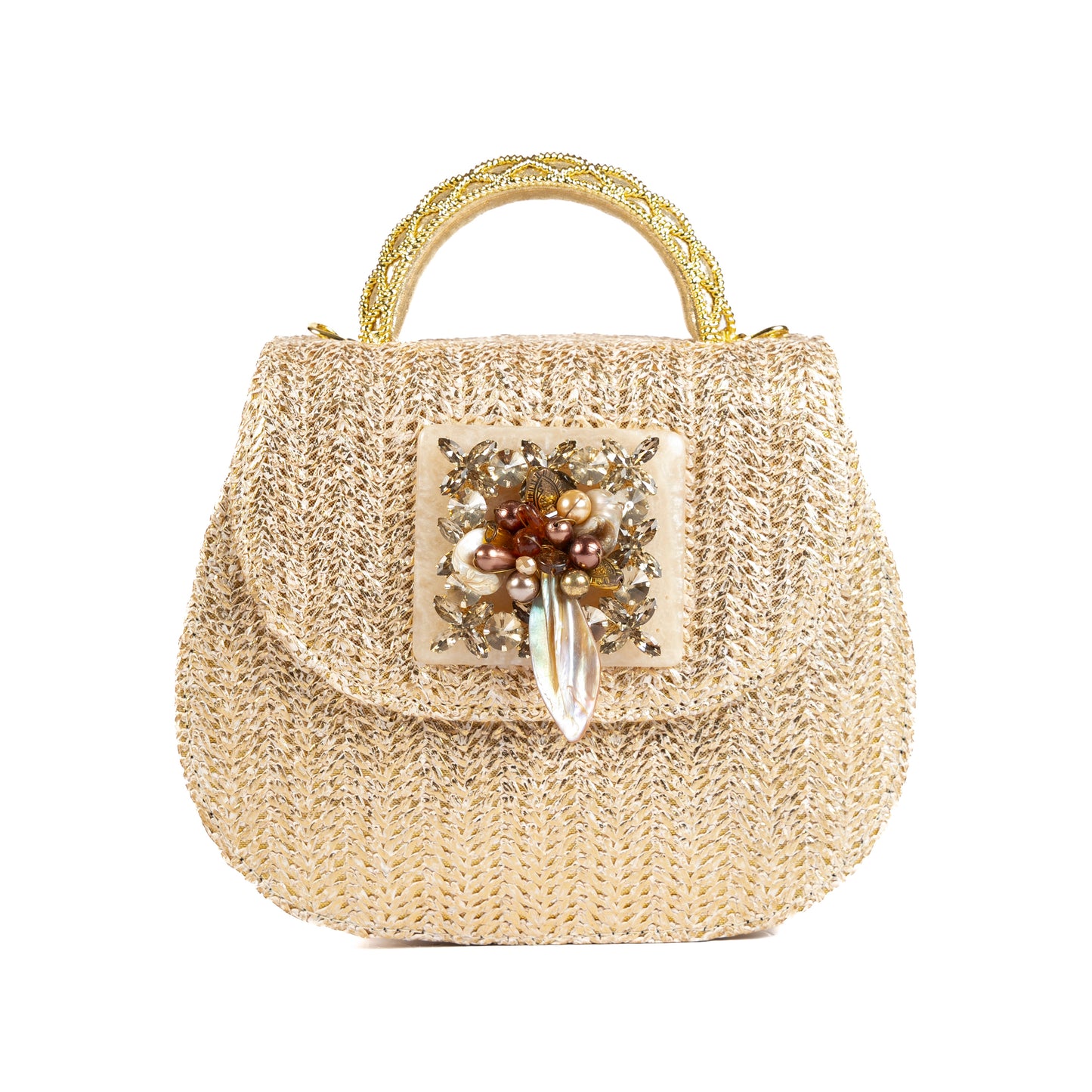 Amara Woven Luxe Bag