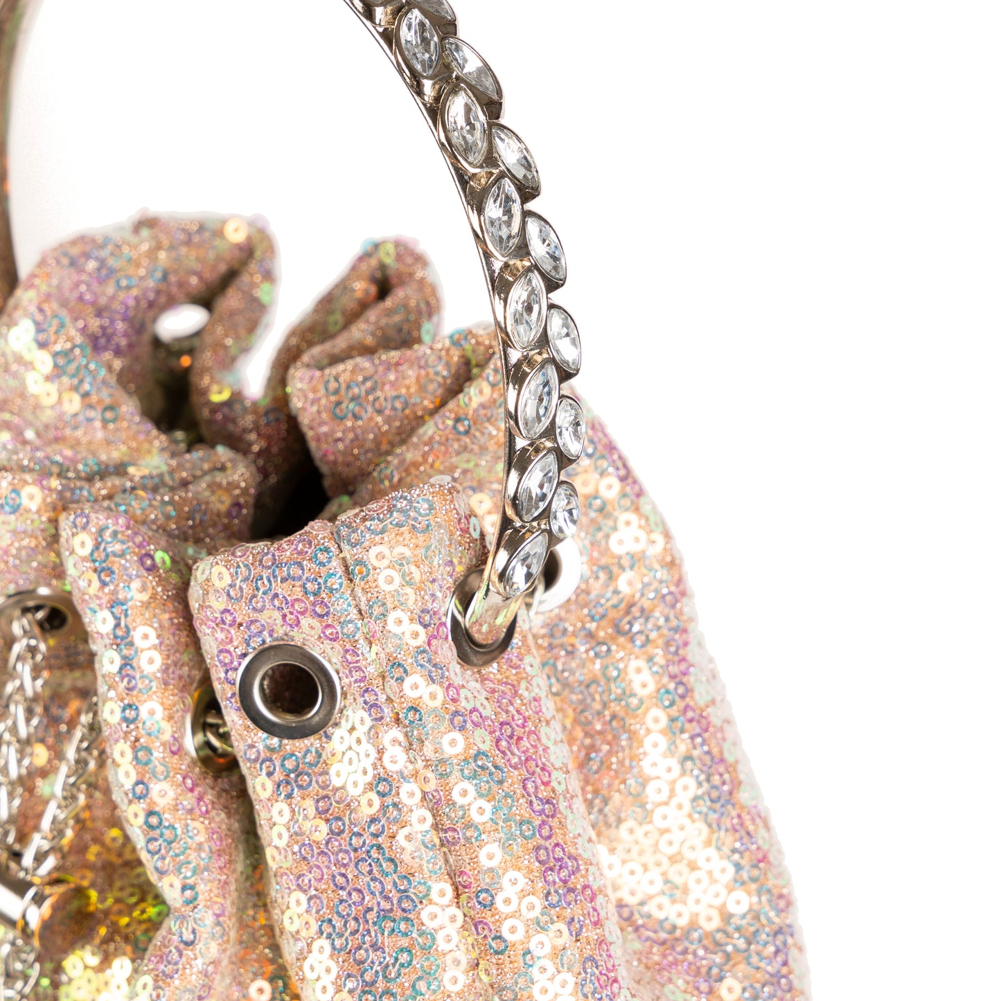 Holographic Galaxy Bucket Bag