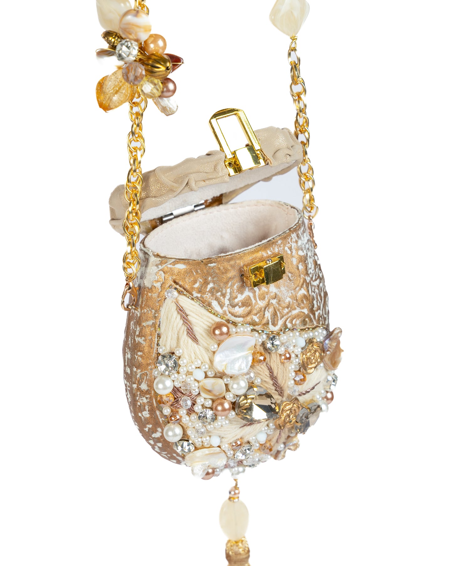 Ornate Opulence Tassel Bag