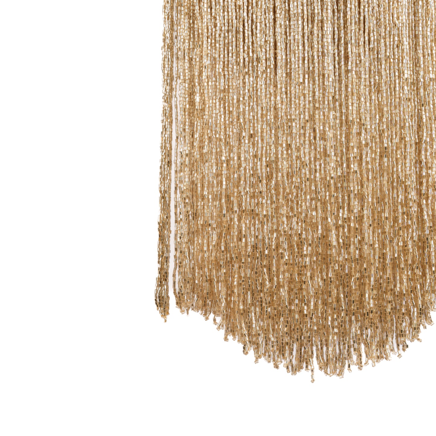 Lilia Gold Tassel Bag