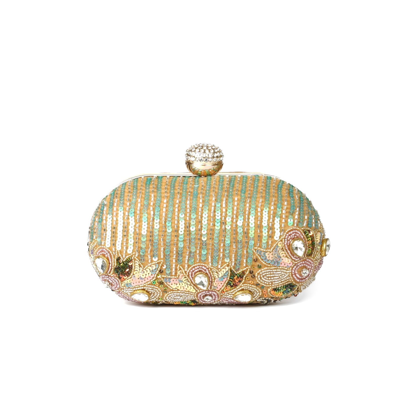 Peacock Mirage Clutch