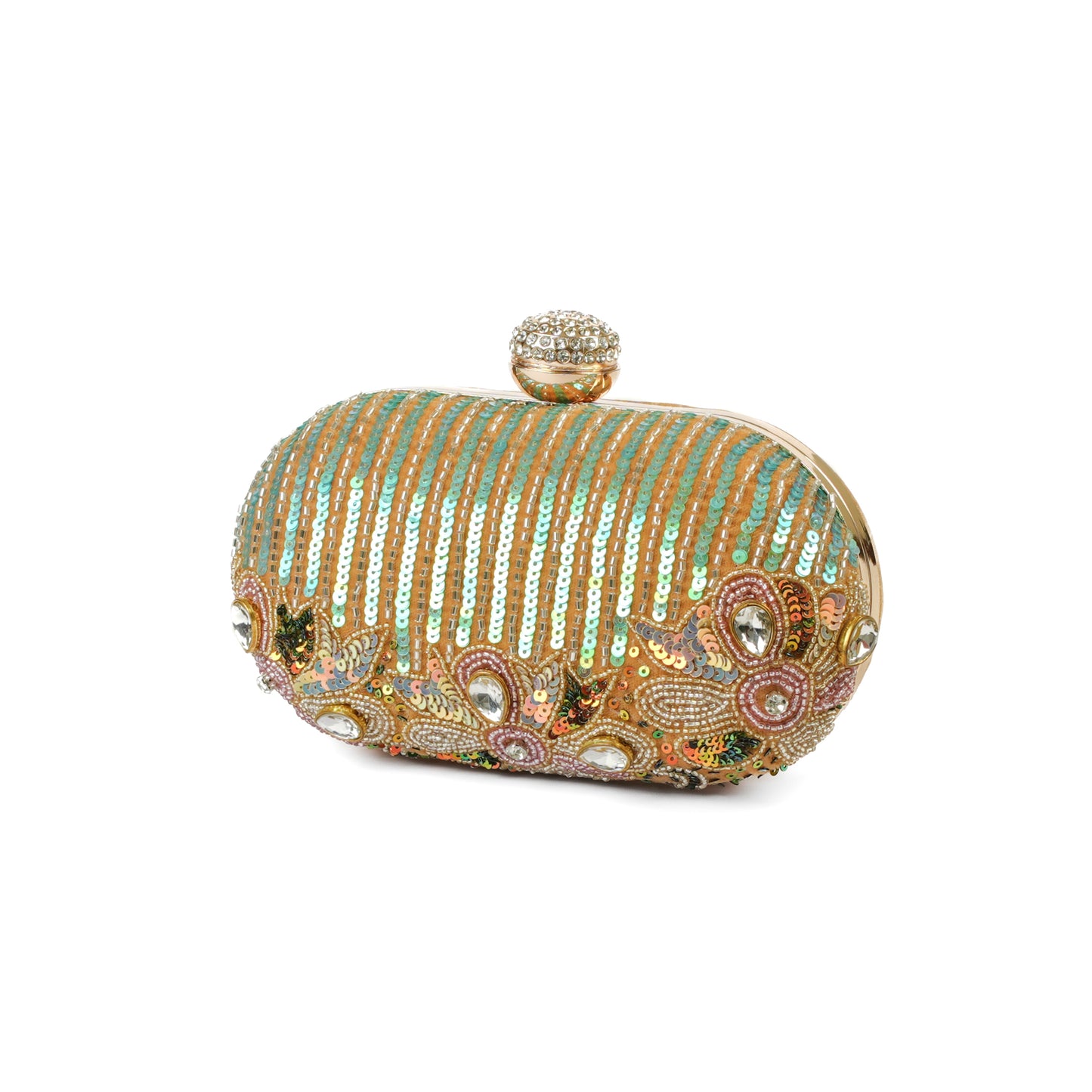 Peacock Mirage Clutch
