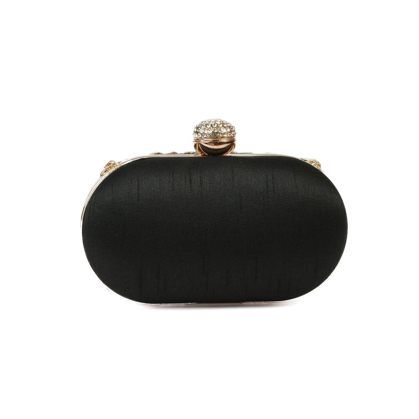 Noir Blossom Clutch