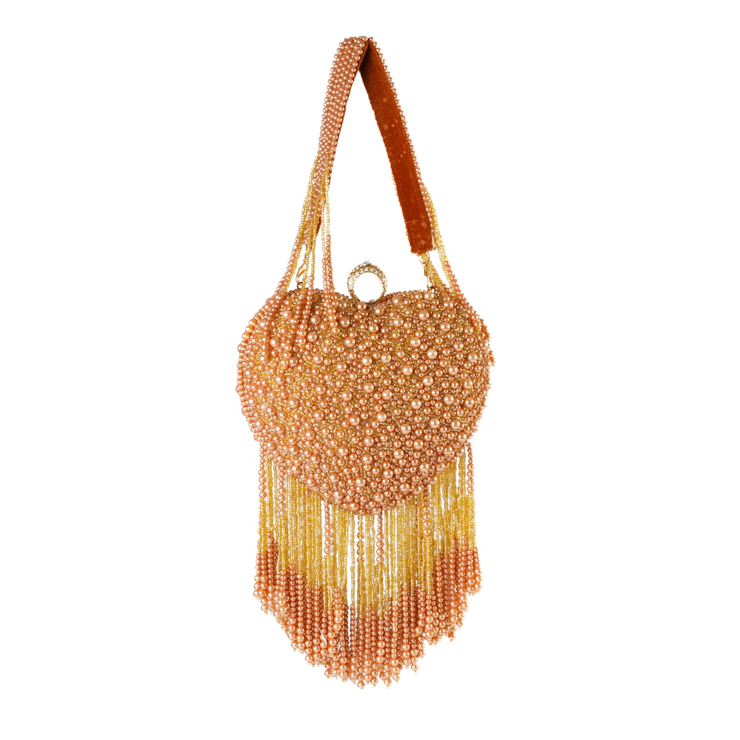 Sunset Heart Purse