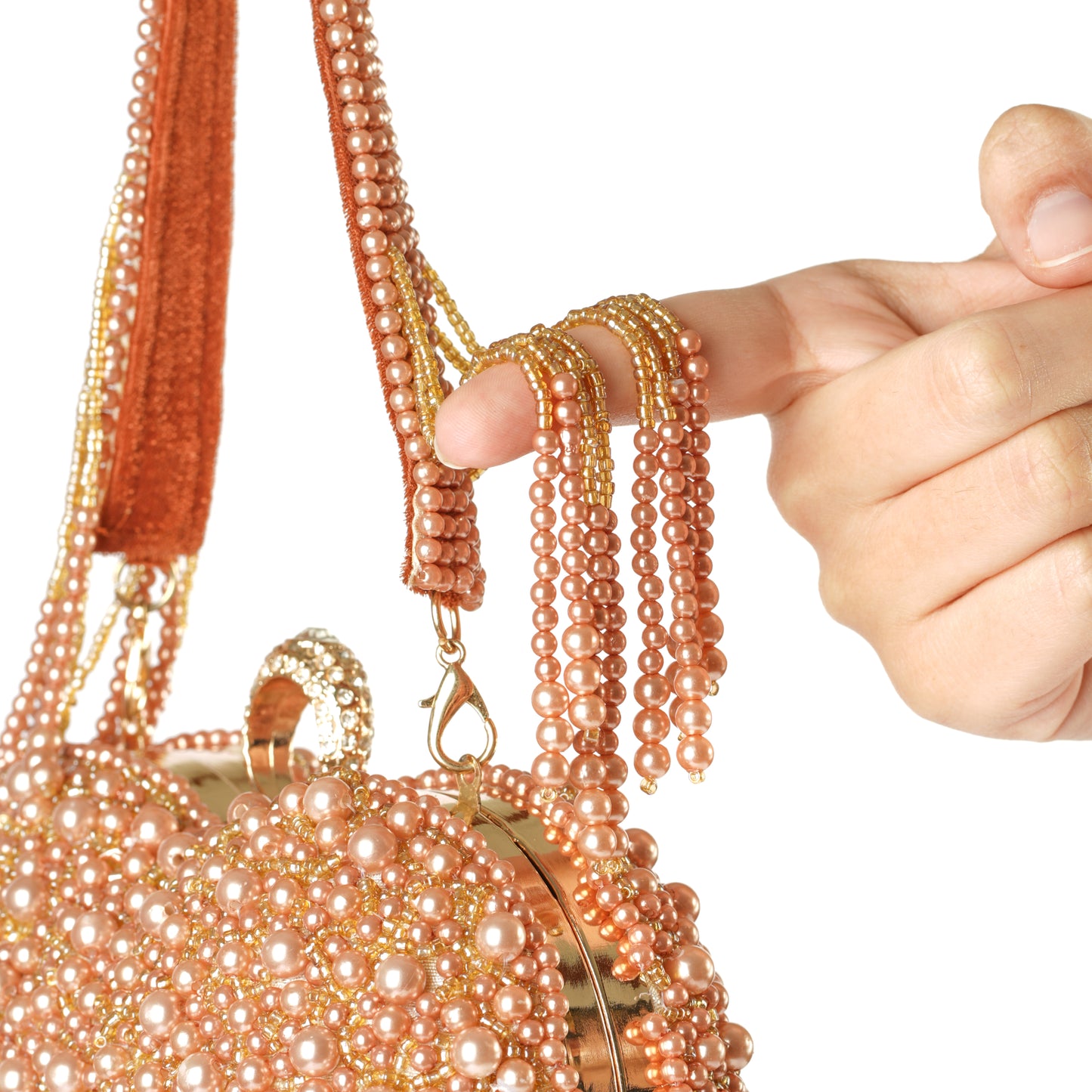 Sunset Heart Purse