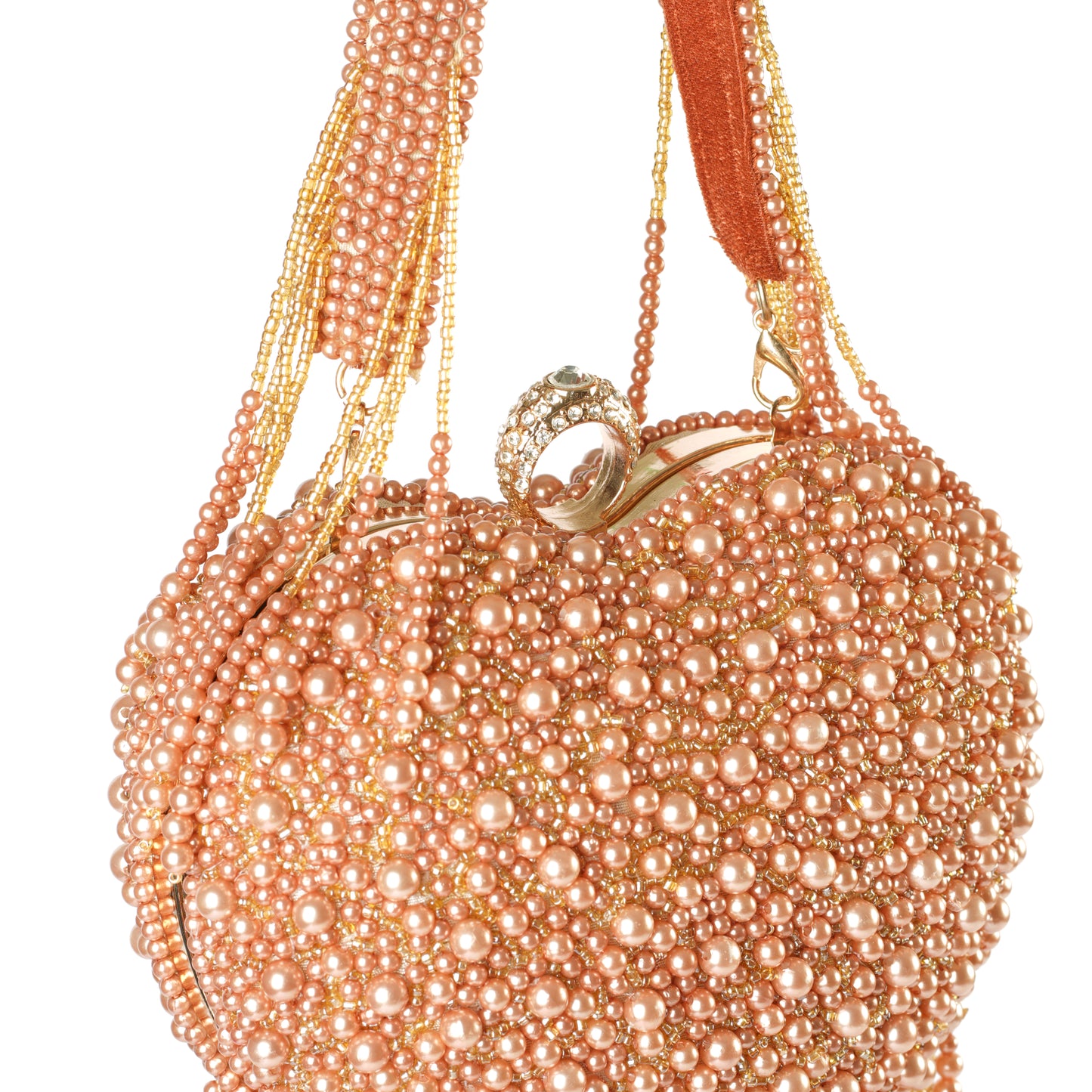 Sunset Heart Purse