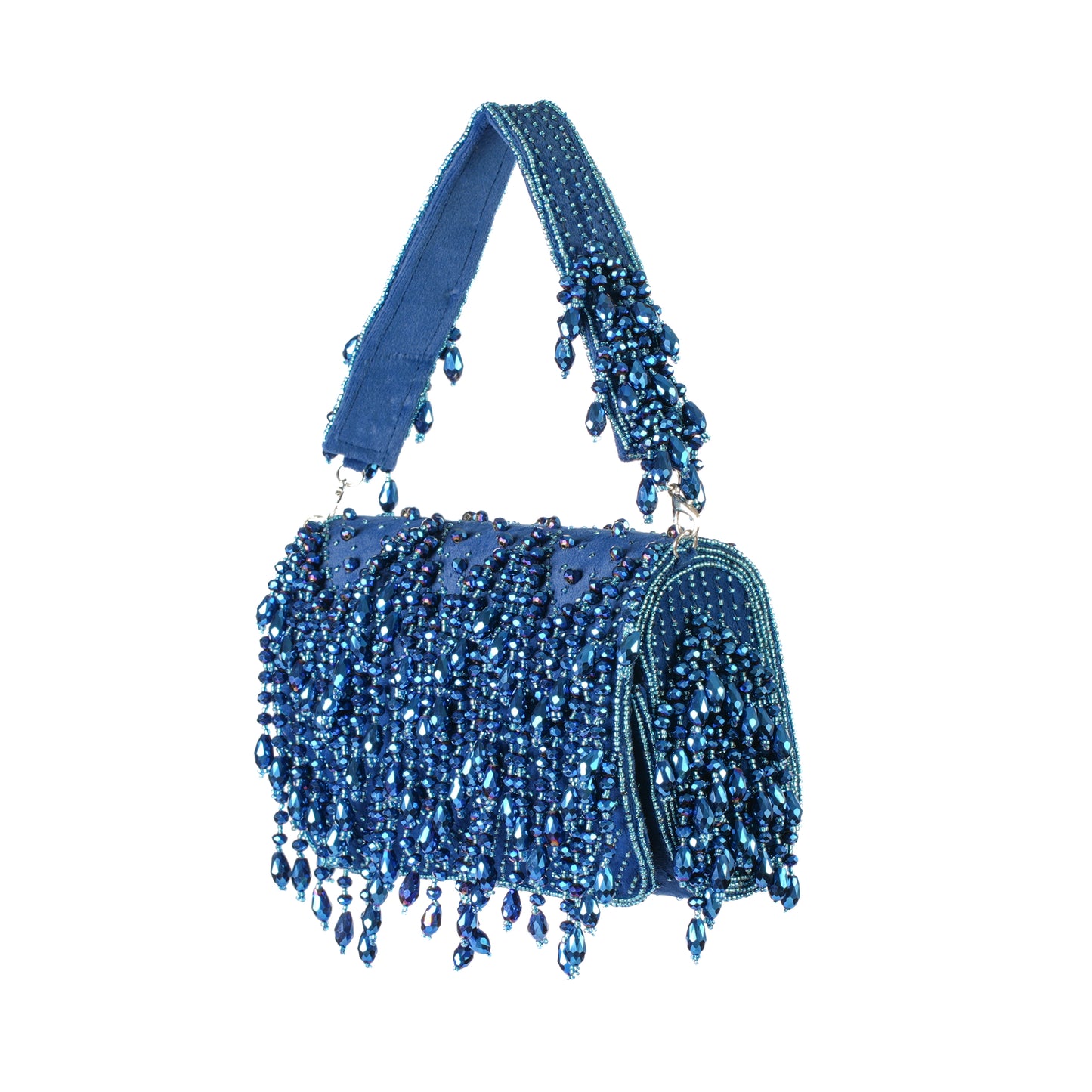 Cobalt Blue Prism Purse