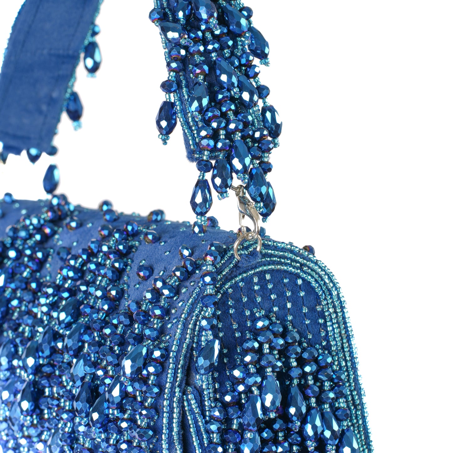 Cobalt Blue Prism Purse