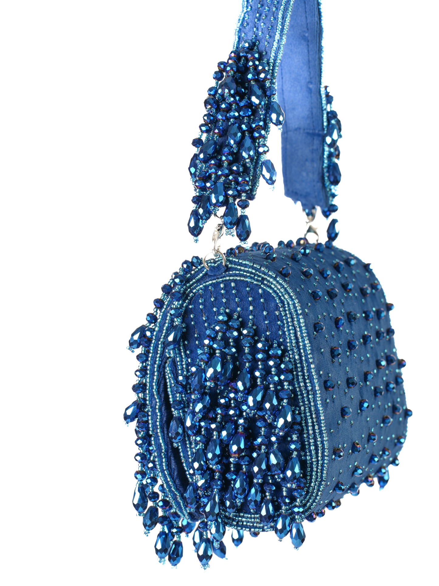 Cobalt Blue Prism Purse