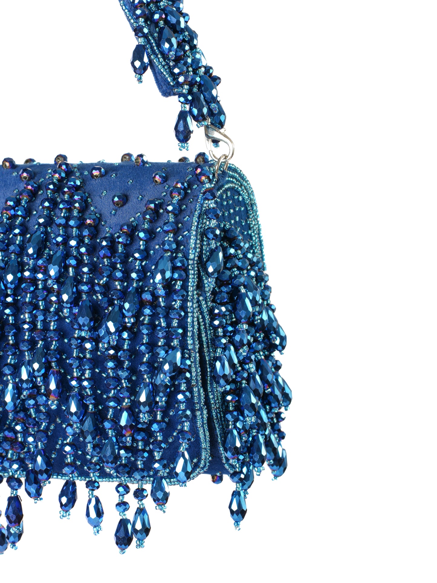 Cobalt Blue Prism Purse