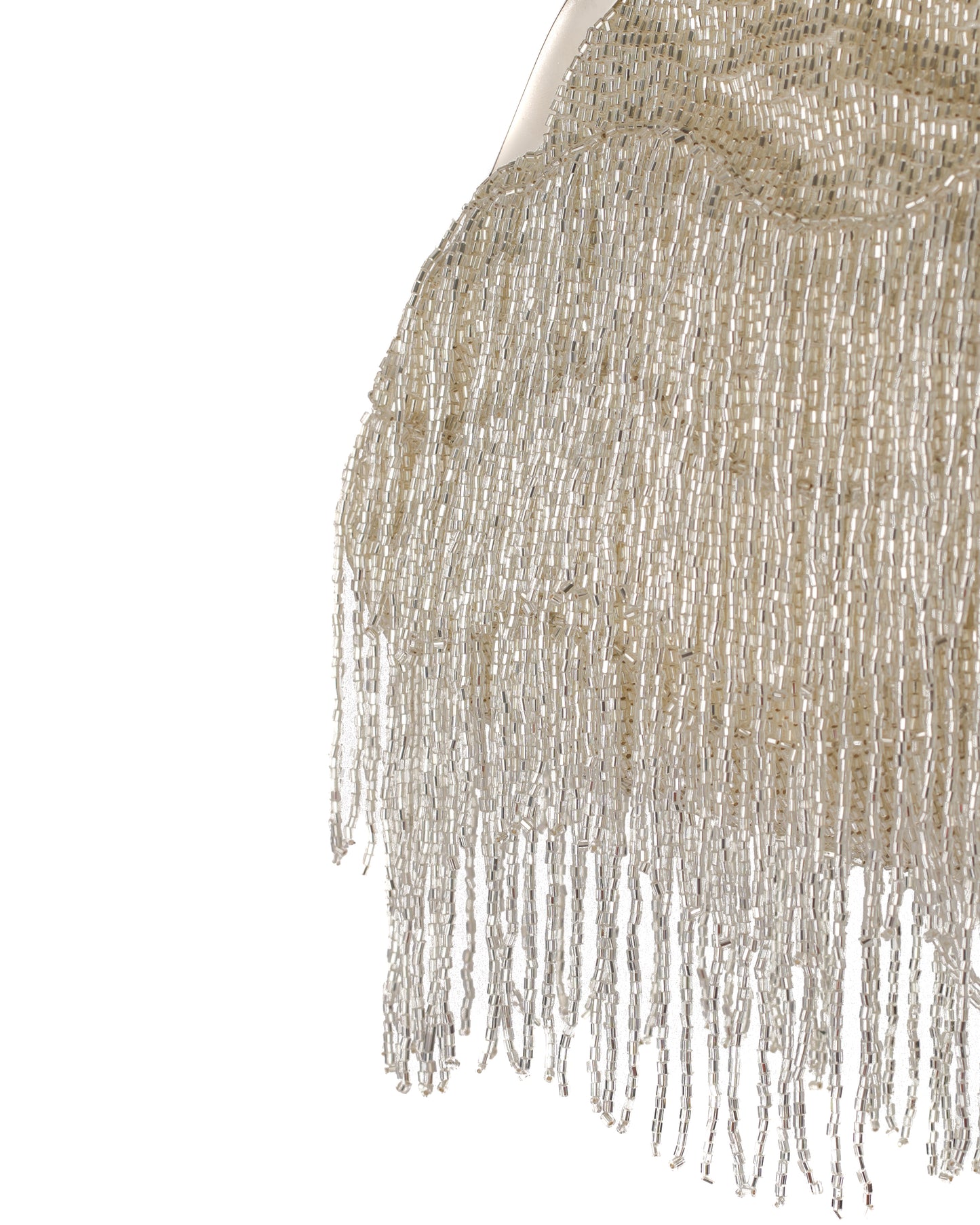 Vintage Silver Lining Clutch