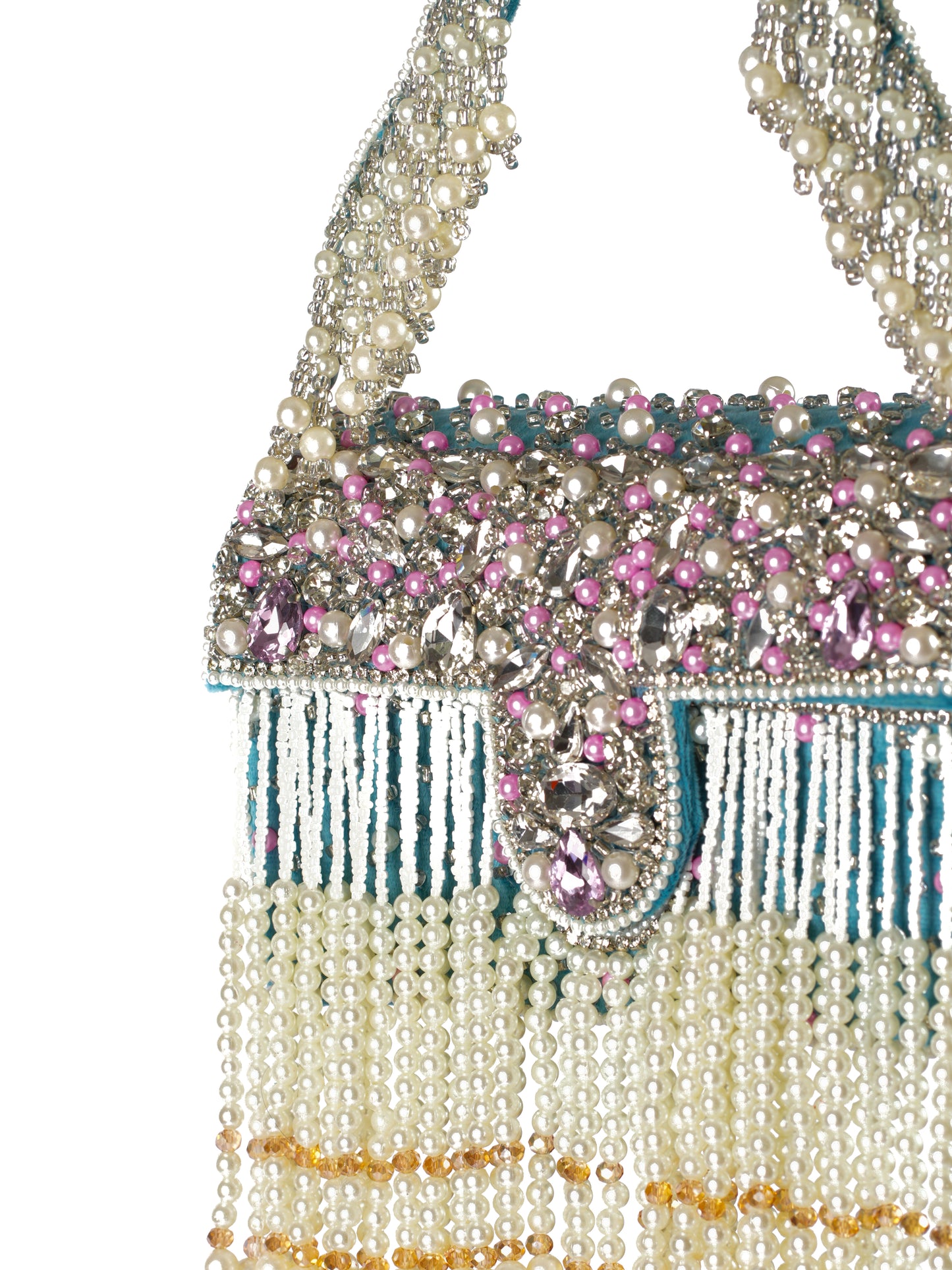 Imperial Turquoise Flap Purse