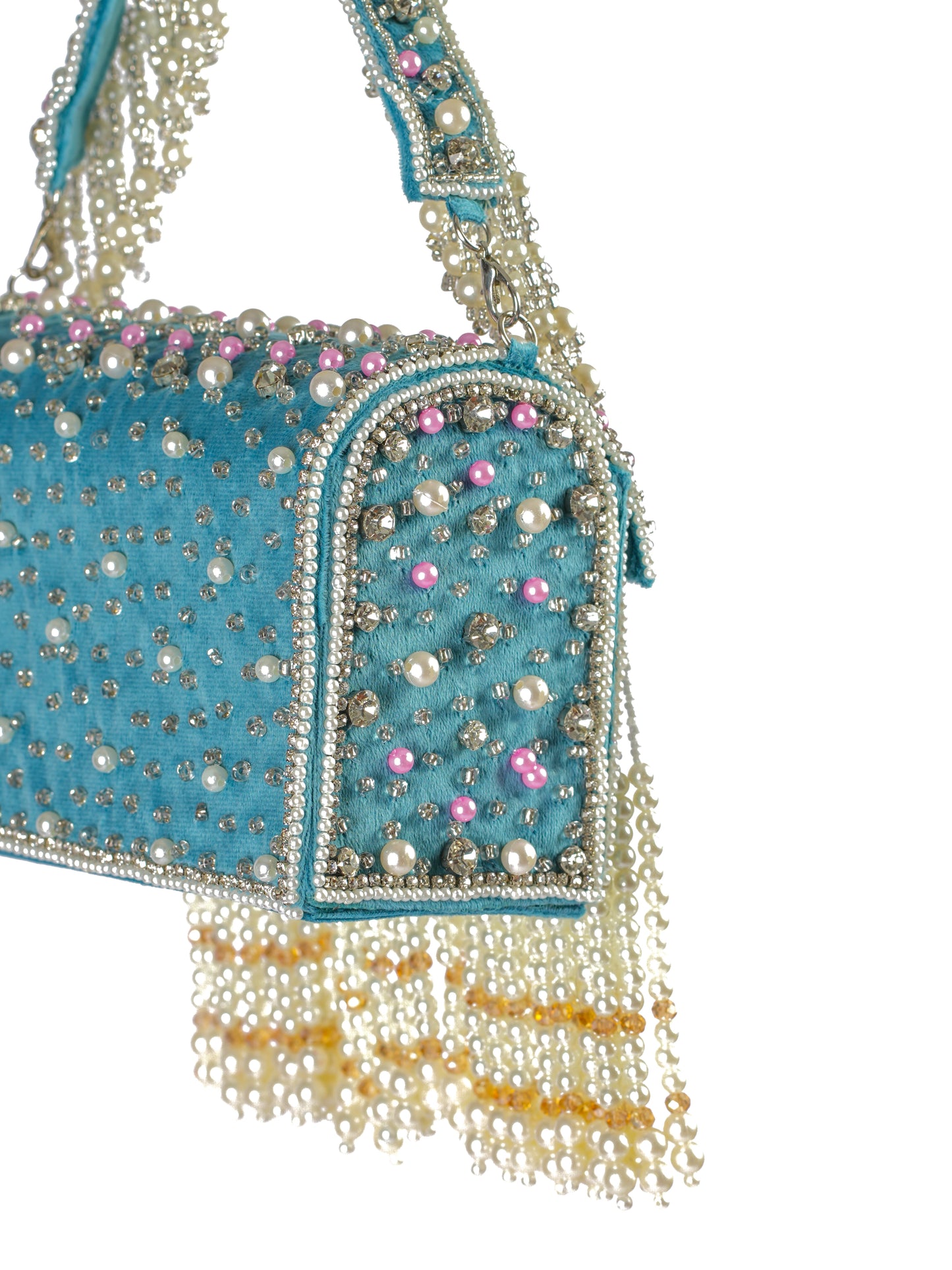Imperial Turquoise Flap Purse