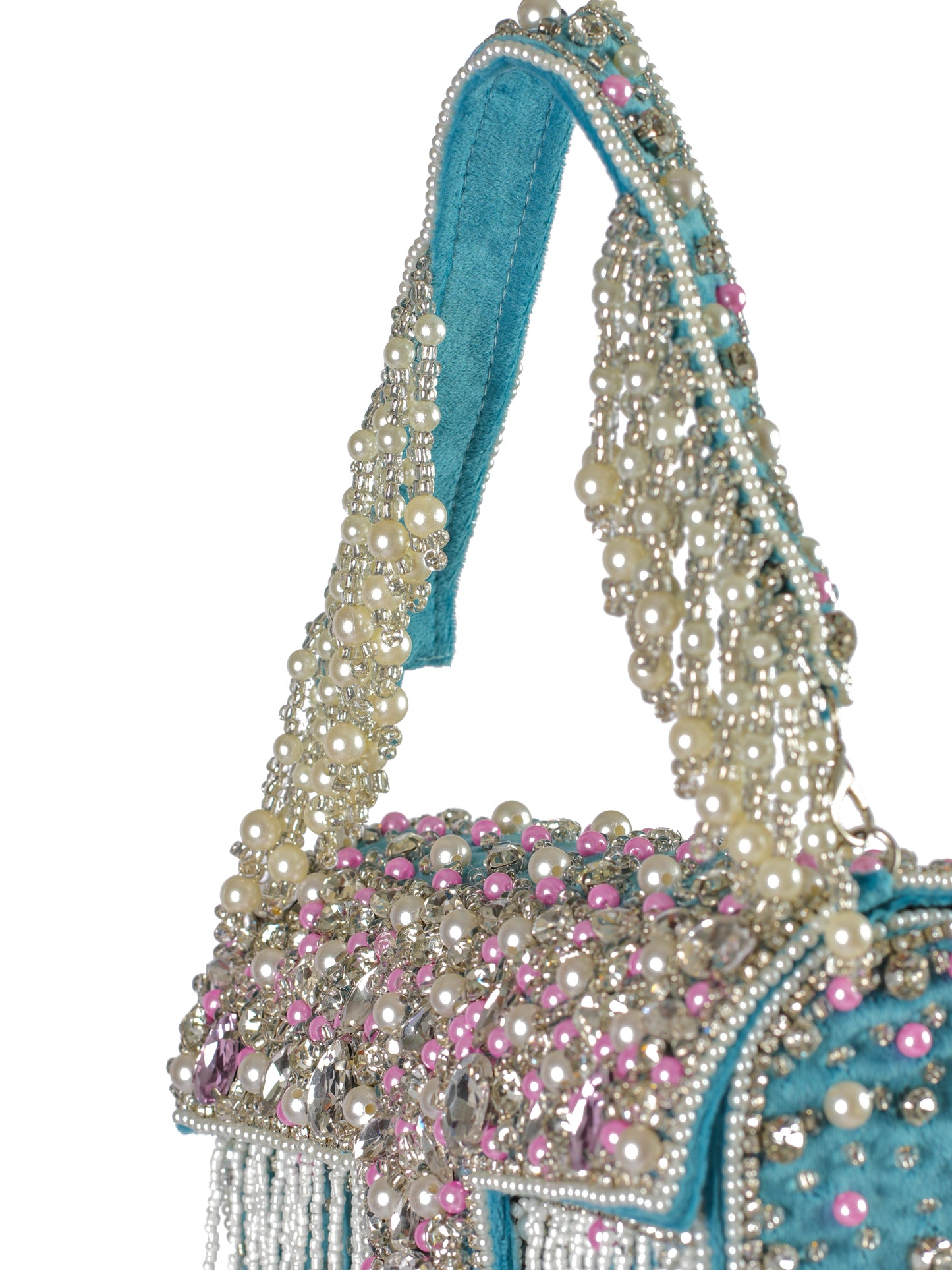 Imperial Turquoise Flap Purse