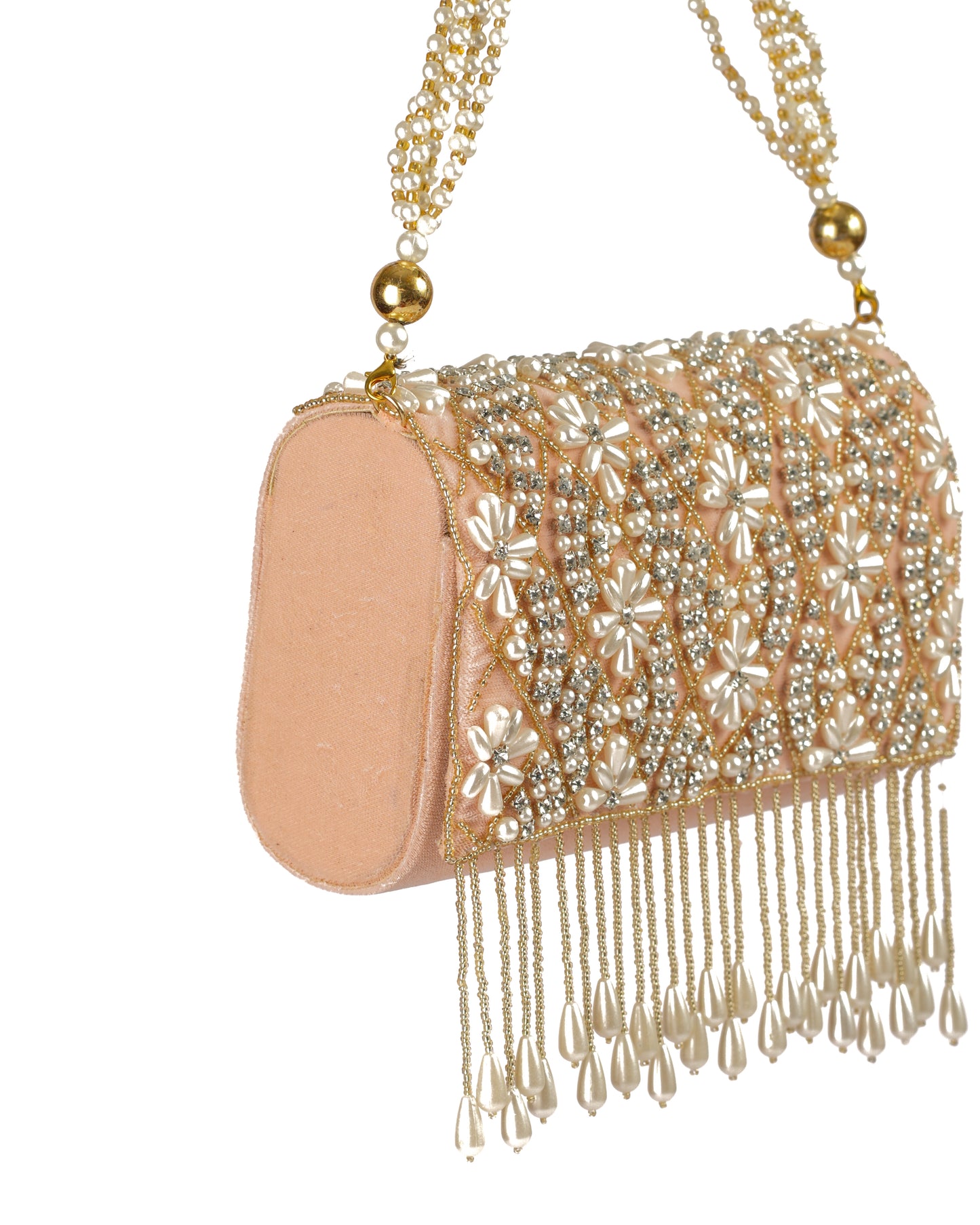 Pearl Petal Flap Purse