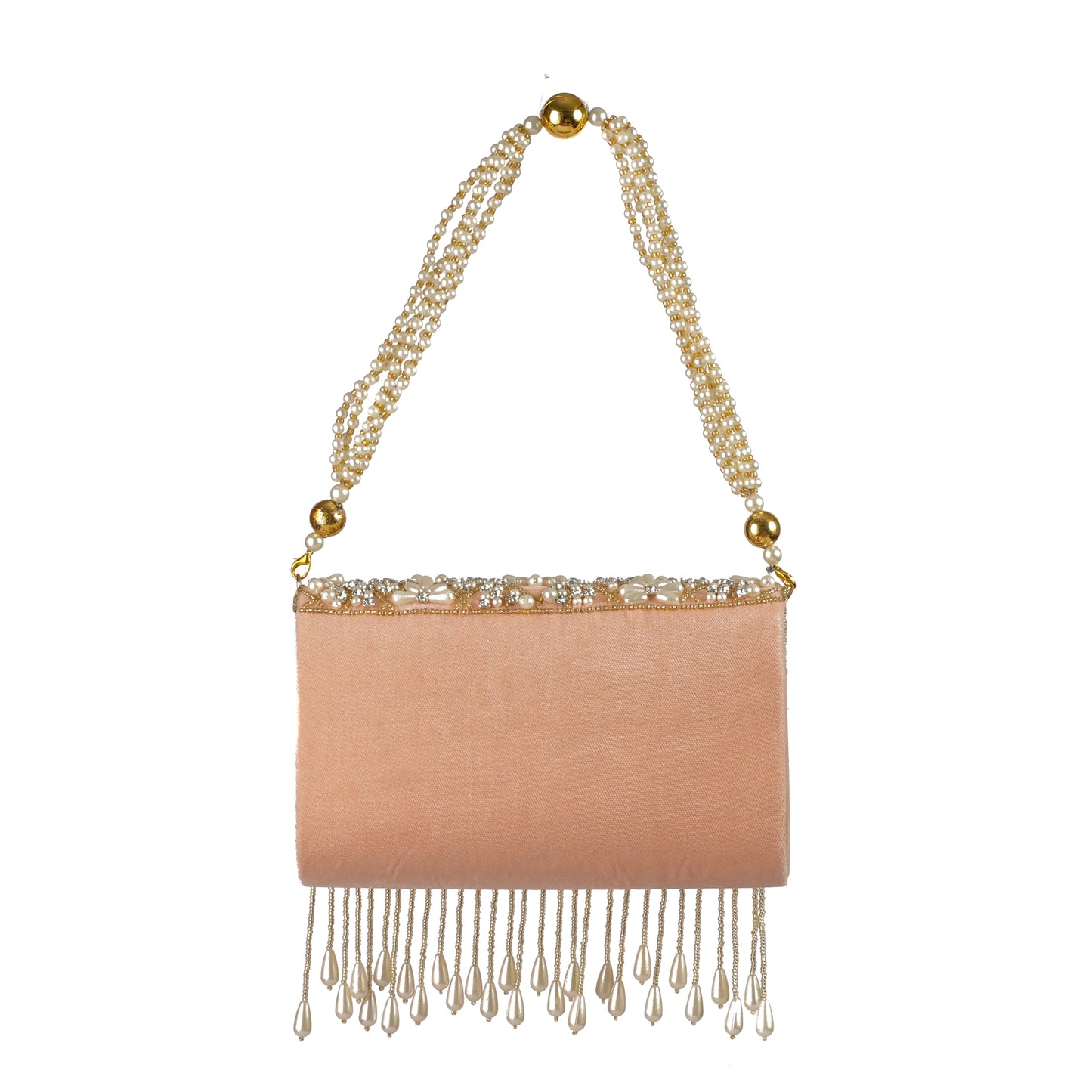 Pearl Petal Flap Purse