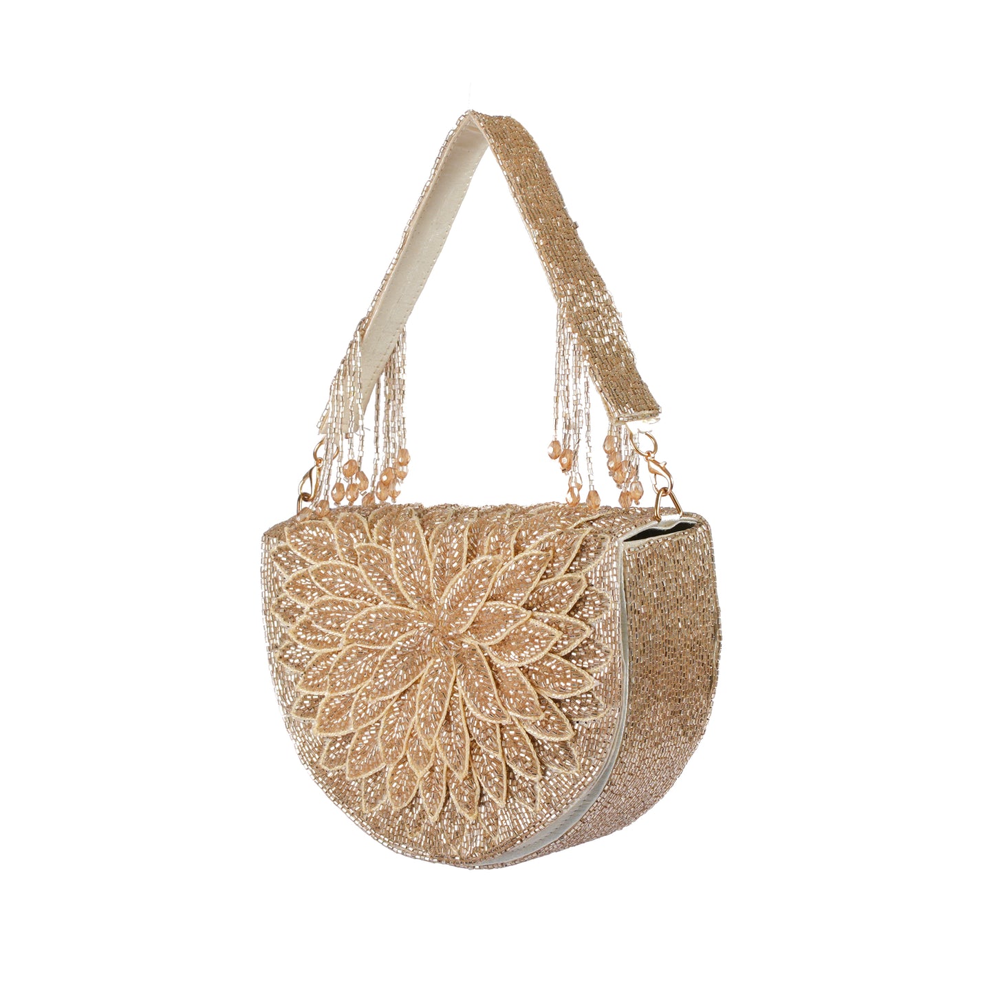 Lotus Bloom Flap Purse