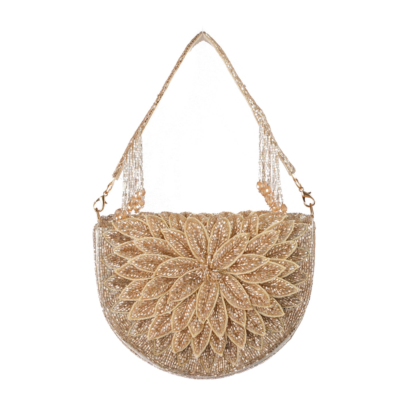 Lotus Bloom Flap Purse