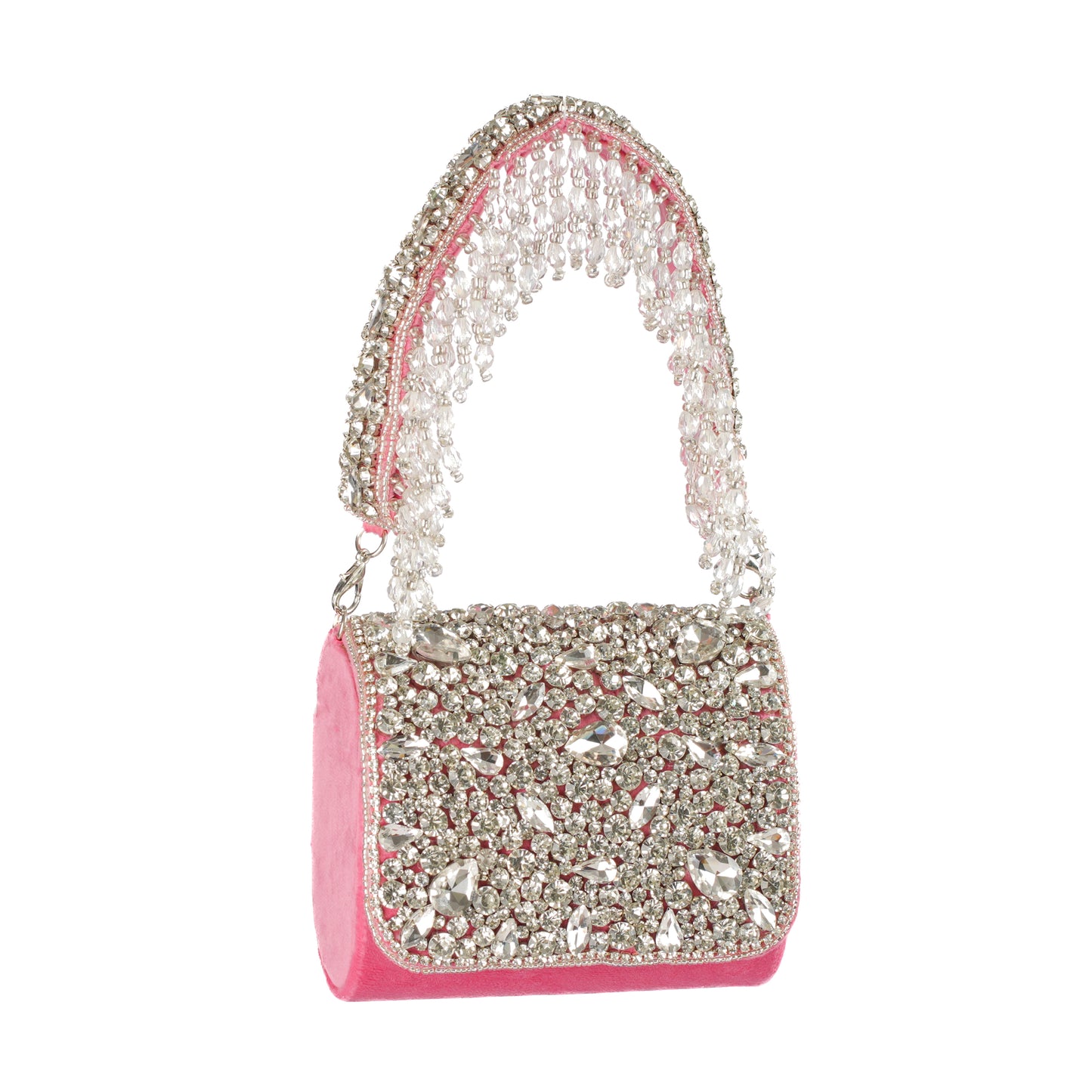 Blush Kenny Crystal Bag