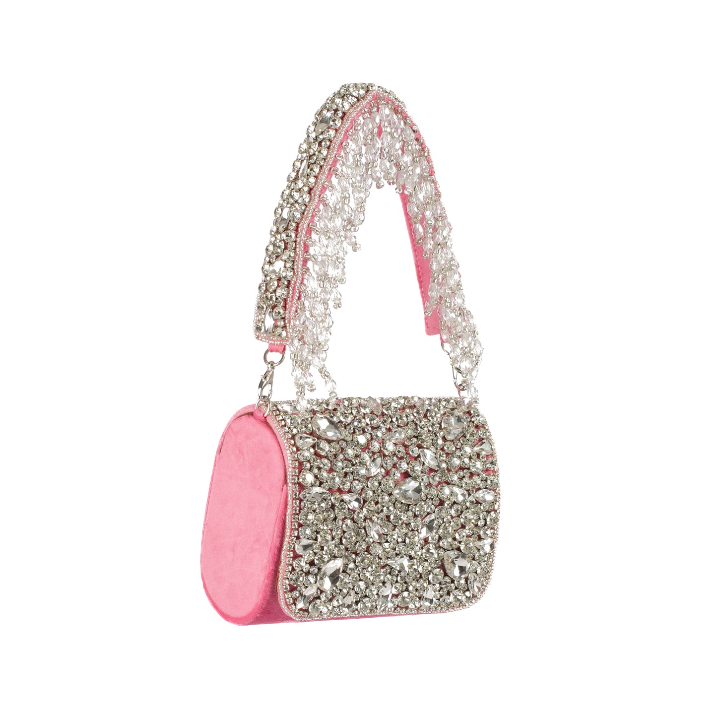 Blush Kenny Crystal Bag