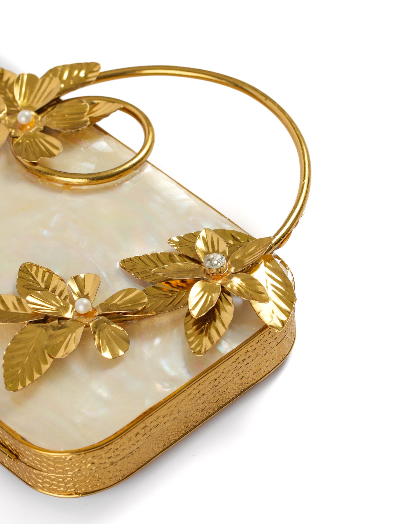 Pearl Petal Clutch