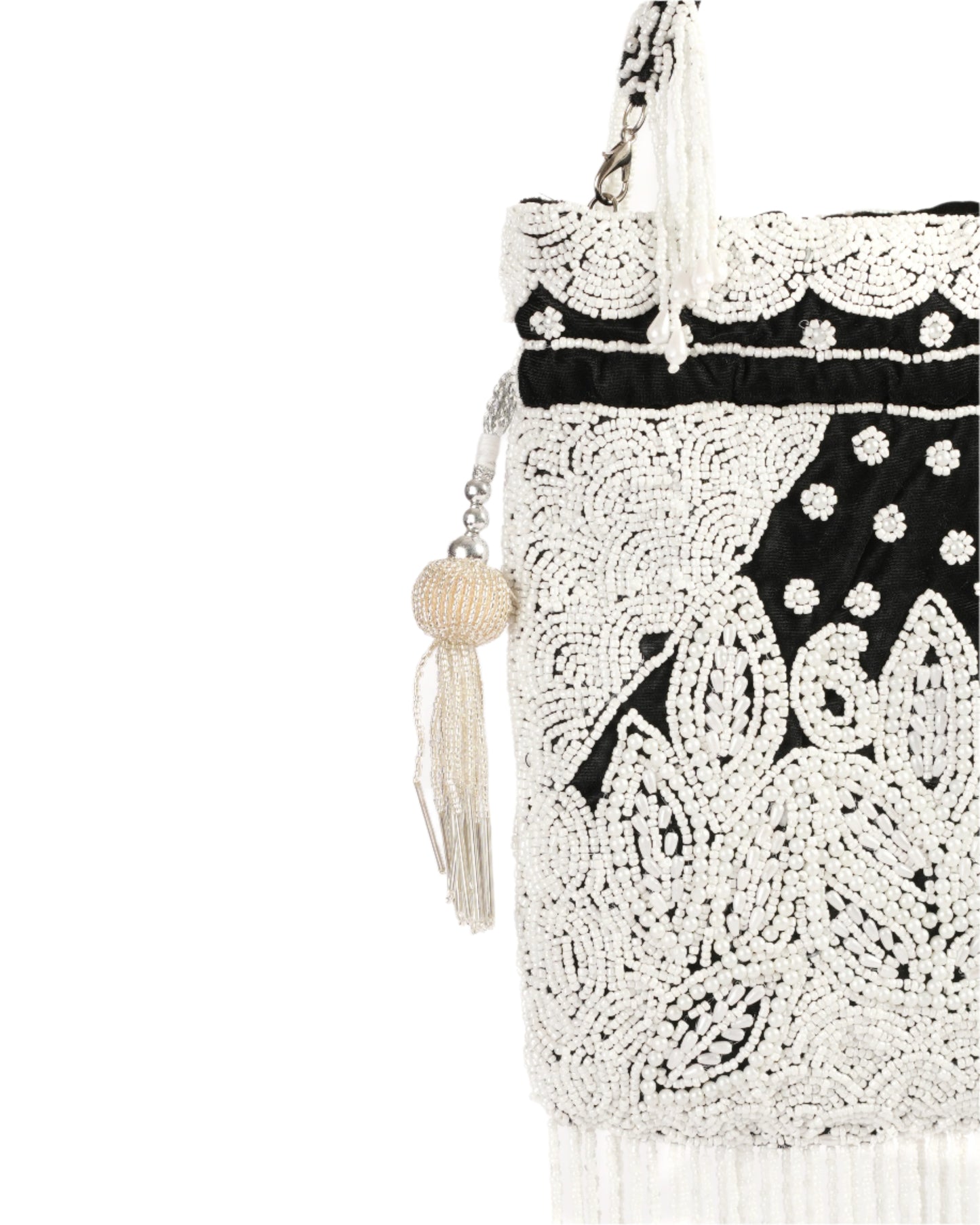 Ivory Midnight Potli