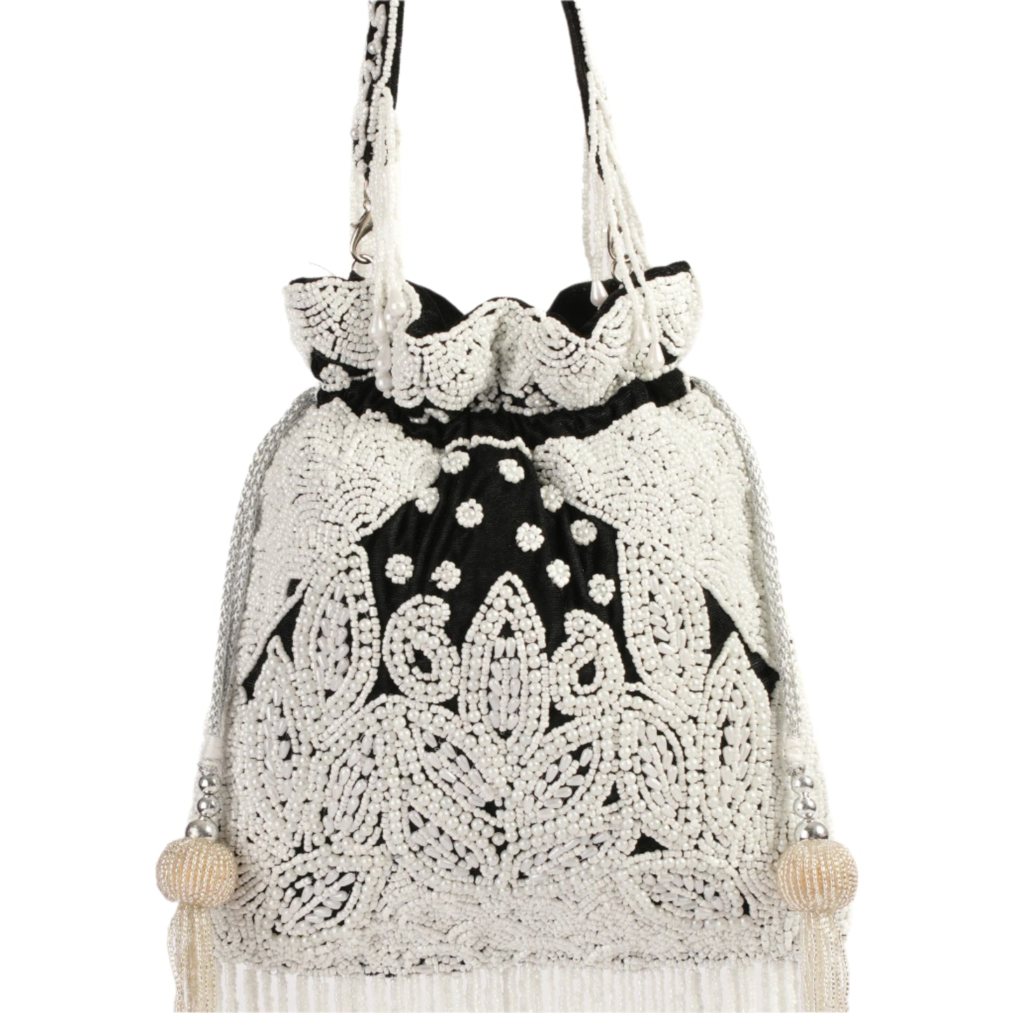 Ivory Midnight Potli