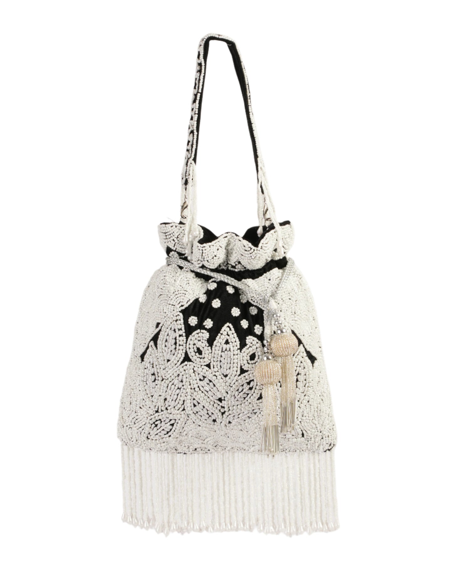 Ivory Midnight Potli