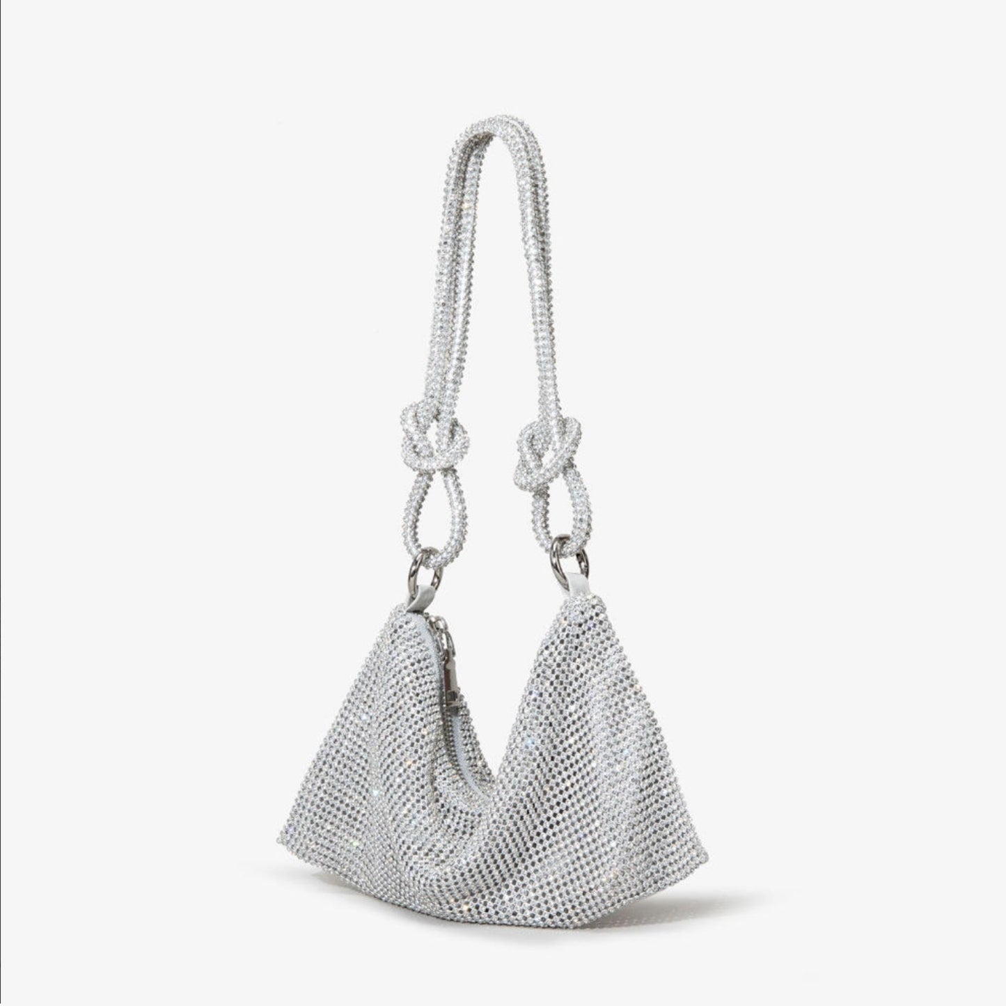 Iced Silver Shimmer Bag