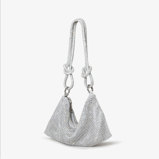 Iced Silver Shimmer Bag