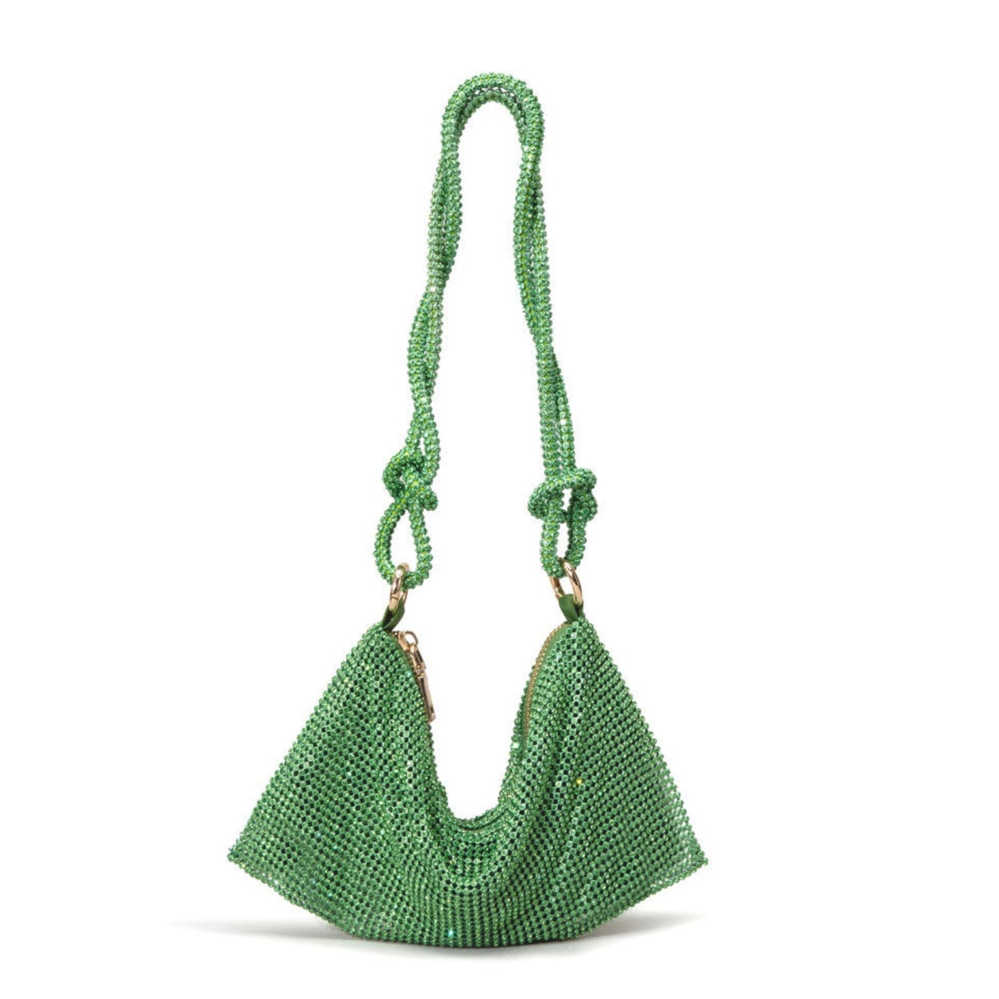 Emerald Glow Shimmer Bag