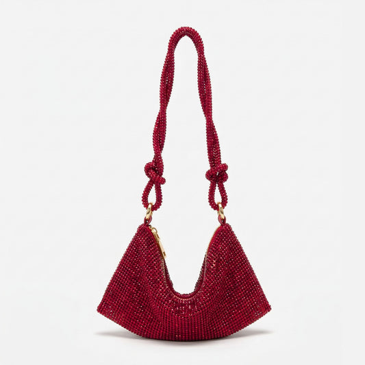 Ruby Red Shimmer Bag