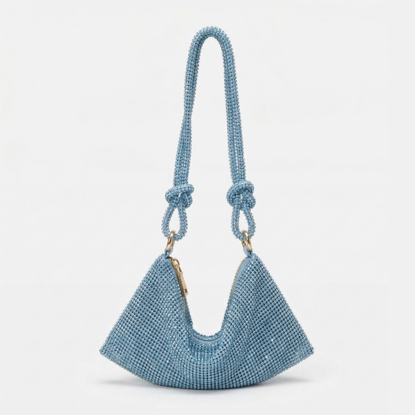 Powder Blue Shimmer Bag