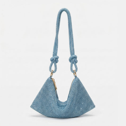 Powder Blue Shimmer Bag