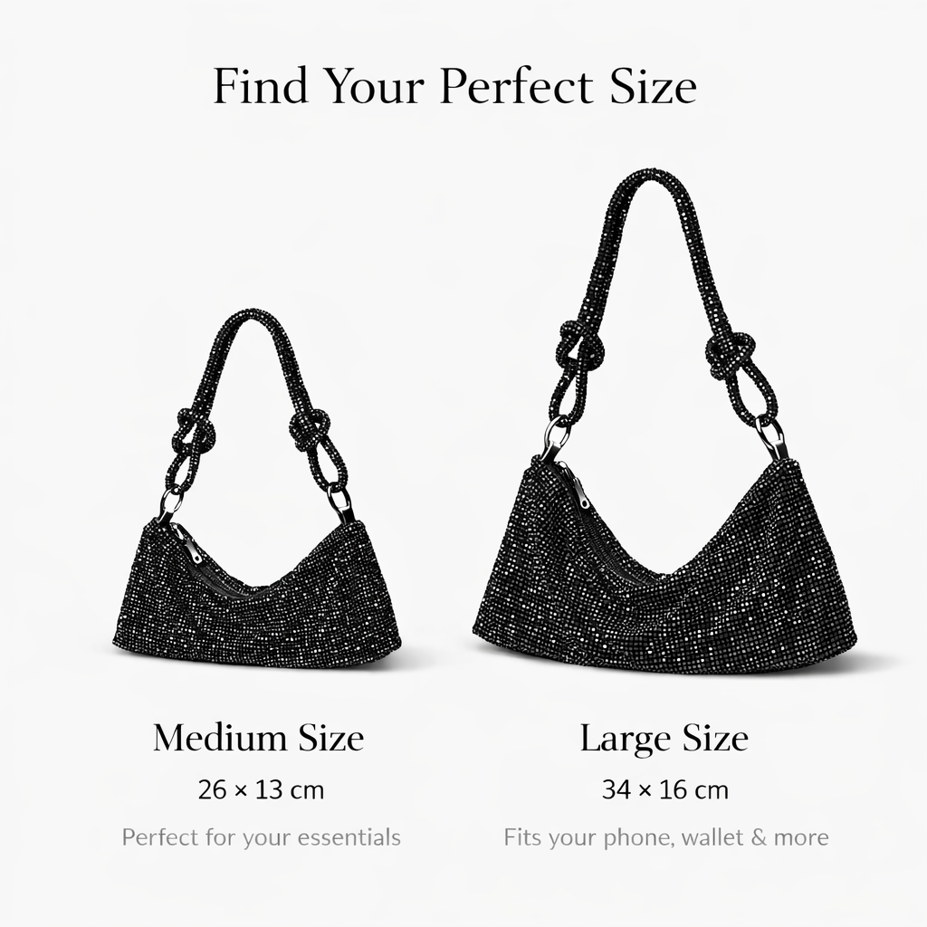 Gunmetal Shimmer Bag