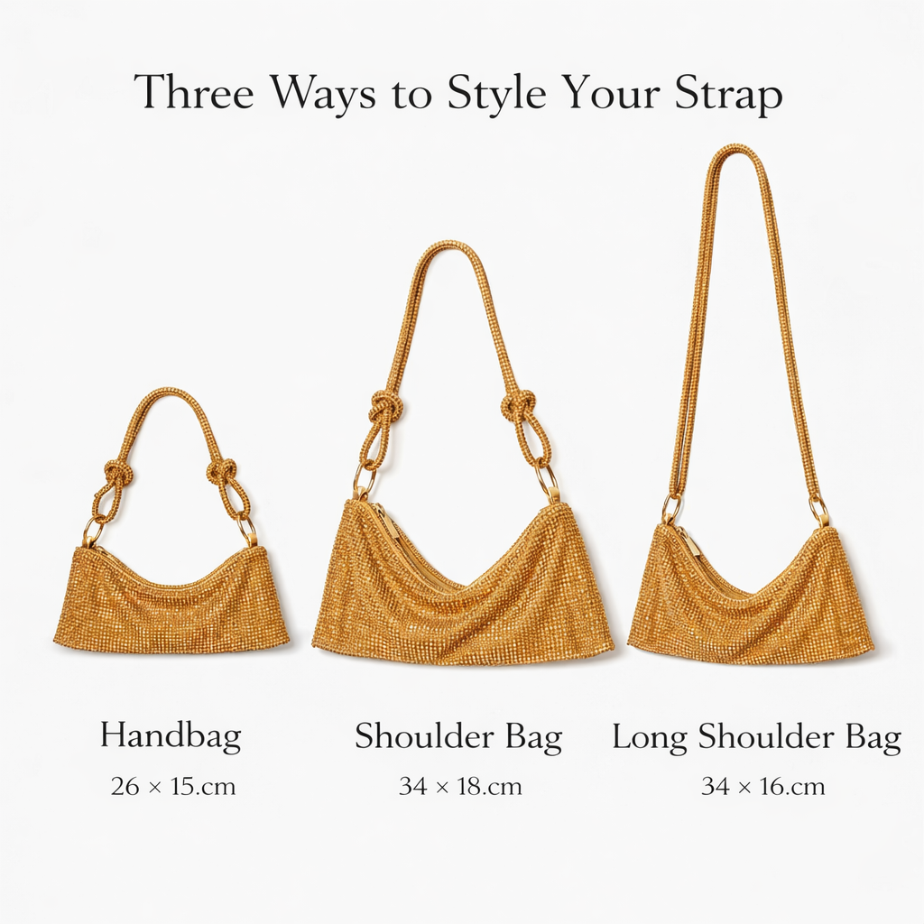 Copper Gold Shimmer Bag