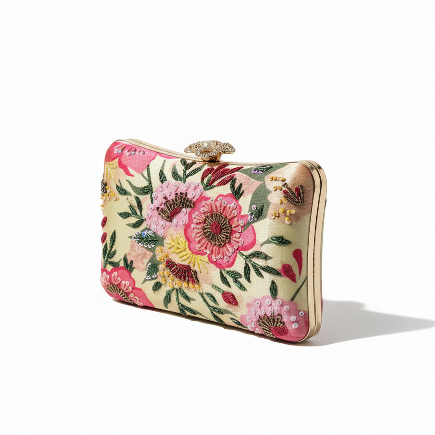 Amara Flora Clutch