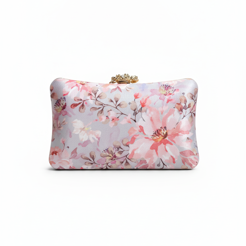 Marina Flora Clutch