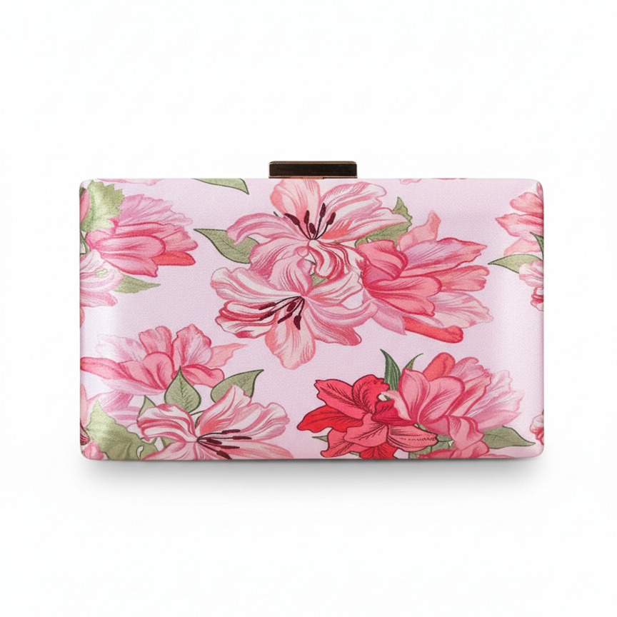 Serena Flora Clutch