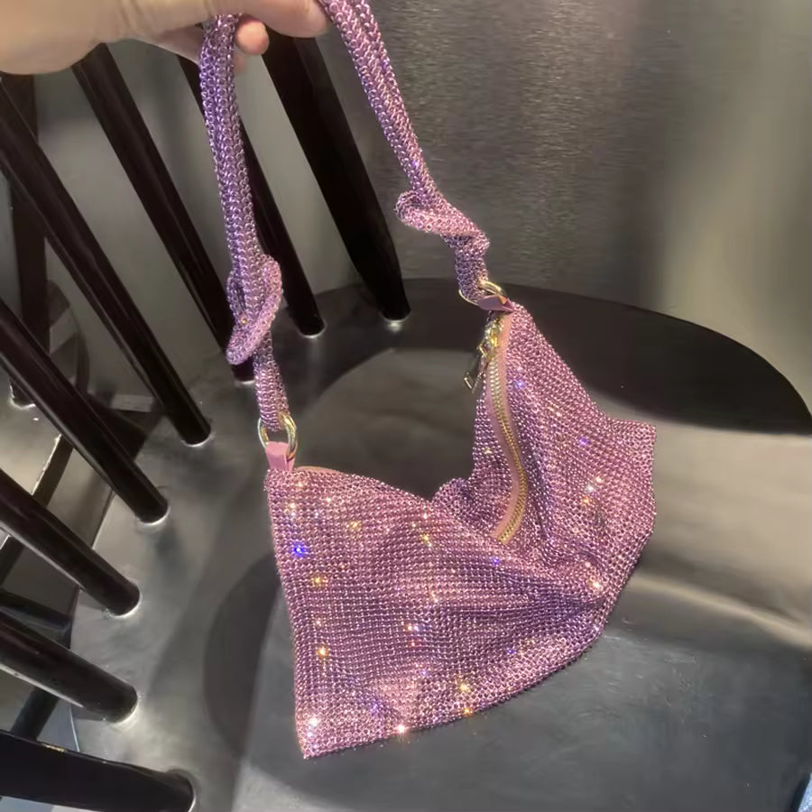 Lilac Frost Shimmer Bag