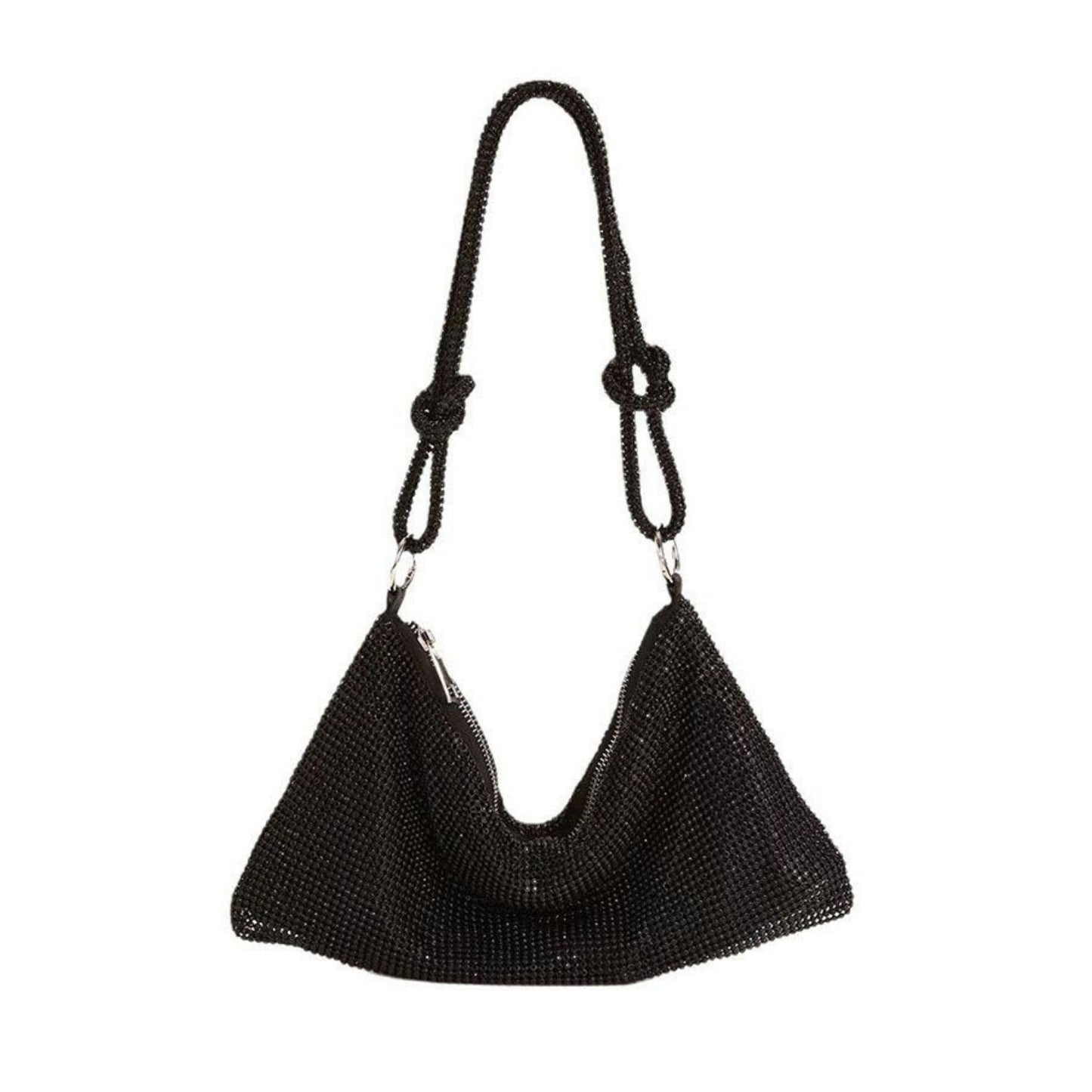 Midnight Black Shimmer Bag