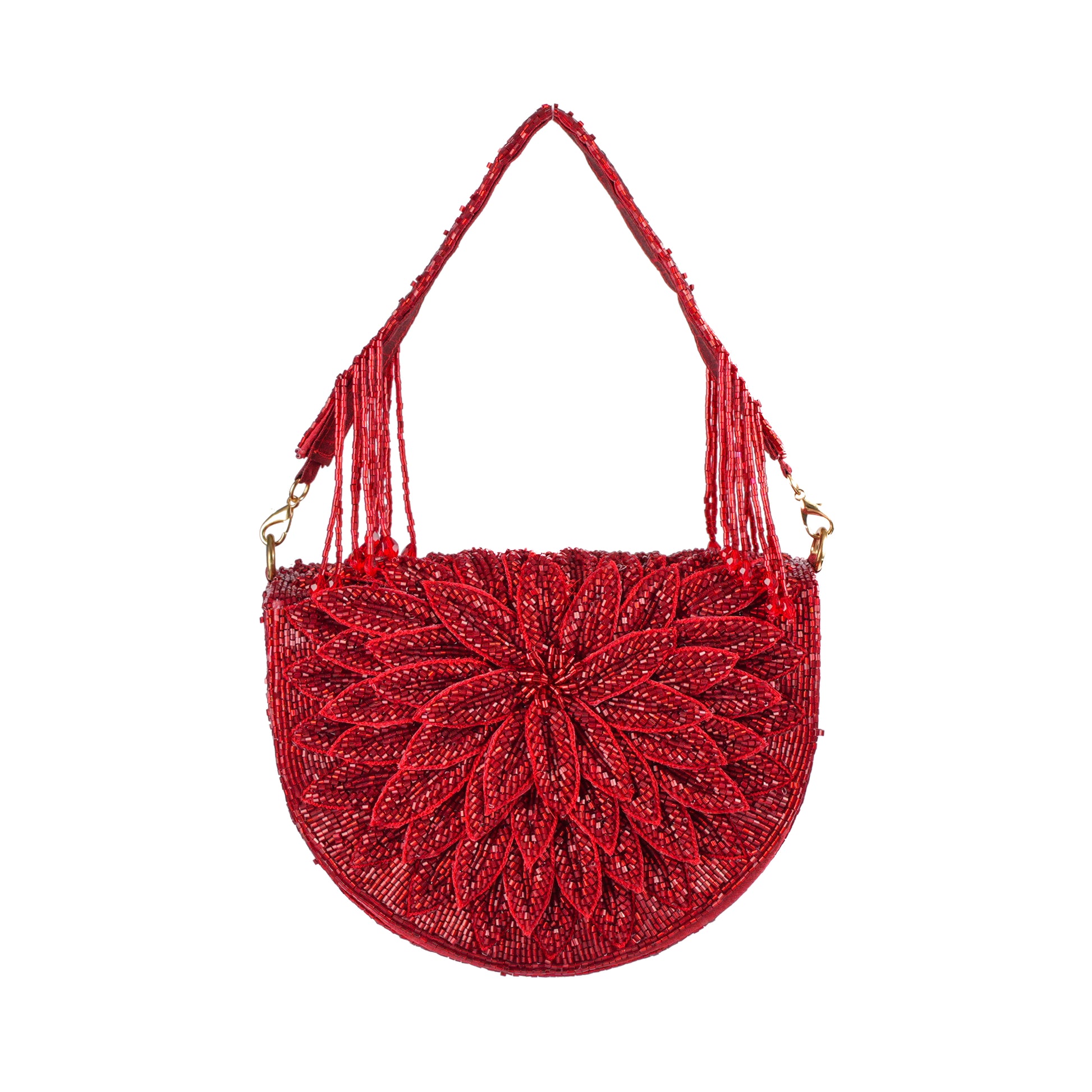 Cherry Charm Flap Purse – Attosa By Tanaisha Parabia